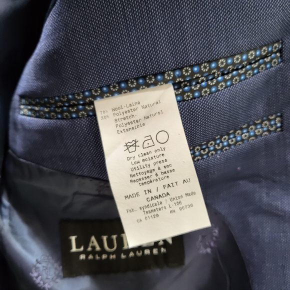 Ralph Lauren Black Label Suits & Blazers Lauren Ralph Lauren Mens